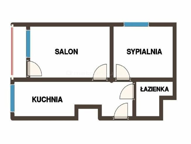 M3 po remoncie z balkonem - Tuż obok teatru!