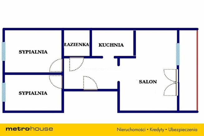3 pokoje - Balkon - Kupiecka + Działka ROD