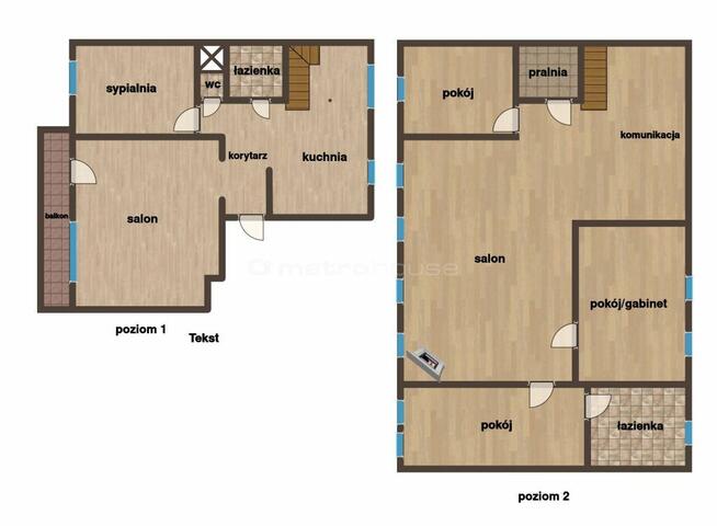 141 m² Dwupoziomowe Kominek Olsztyn Andersa