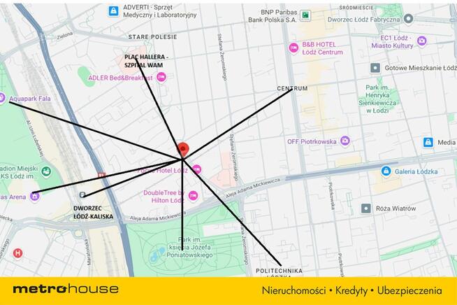 Mieszkanie Łódź Polesie, ul. Łąkowa, Polesie