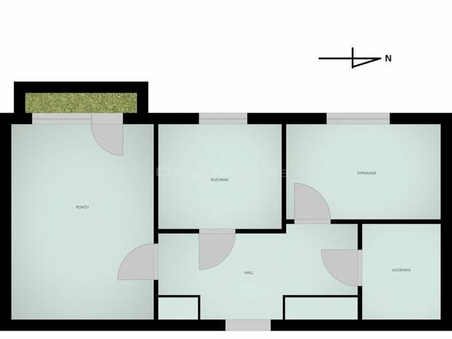 Mieszkanie Łódź Polesie, ul. Łąkowa, Polesie