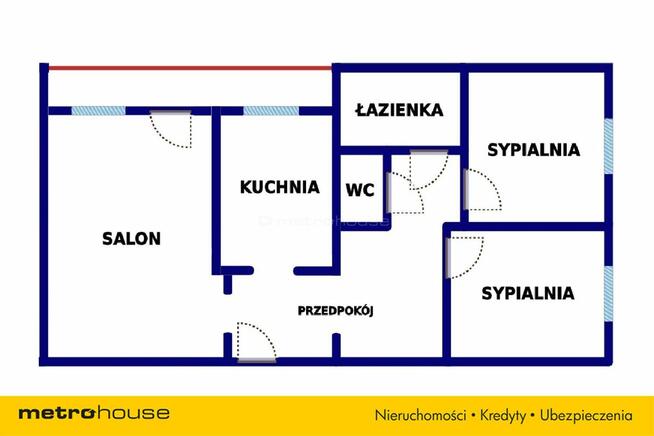 Przestronne 3 pokoje po remoncie + duży balkon!