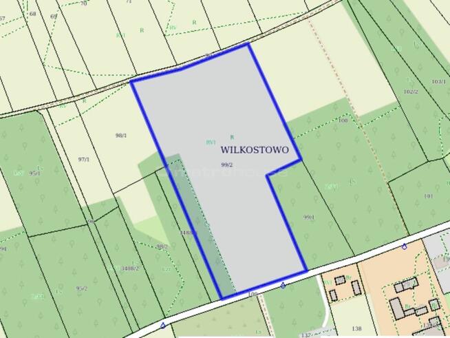 Działka Rolna Wilkostowo