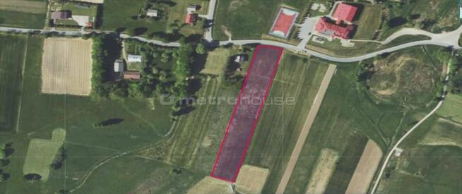 Działka z warunkami zabudowy w Nienaszowie.