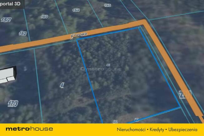 POWAŁKI działka budowlana na skraju lasu.