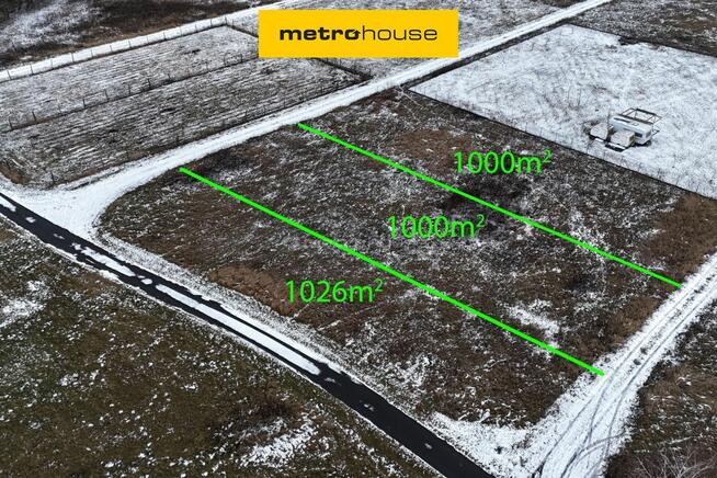 Działka budowlana 1000 m² – Świniowice