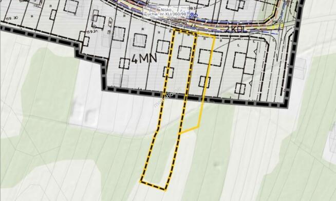 Kompleks działek budowlanych Nisko, ul. Gruntowa