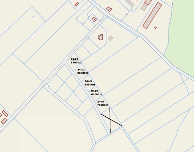 Działki budowlane, Rogowo gm. Białogard