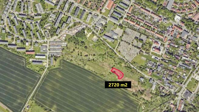 Działka rolka/łąka 2720 m2 w Zabrzu - Rokinicy