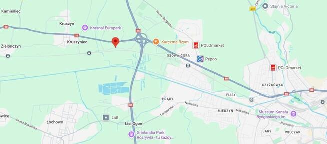 Atrakcyjna działka z WZ Pawłówek, gm. Sicienko