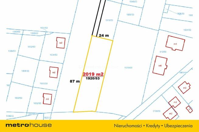 2019 m² pod Zabudowę Wielorodzinną - BLISKO ZALEWU