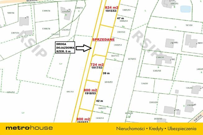 Parcela 800 m² blisko zalewu Orzepowice