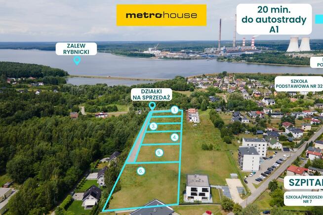 ORZEPOWICE 724 m², cisza i blisko centrum