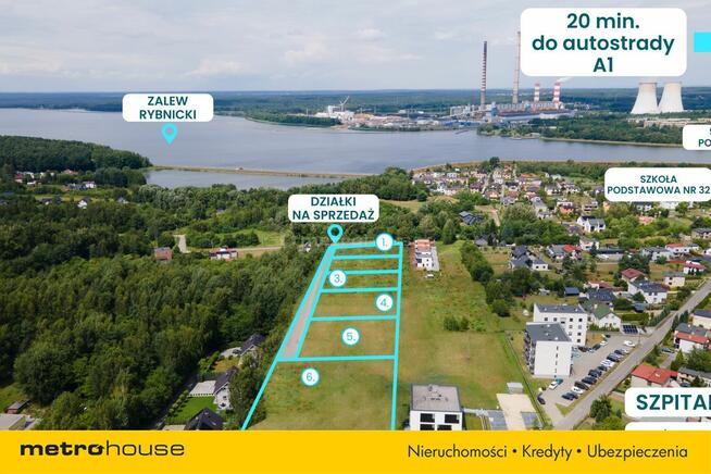 Topowa lokalizacja działka 824 m² z mediami