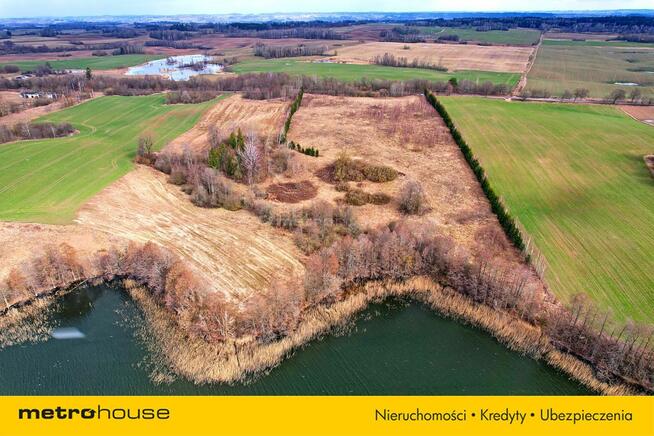 Działka z własną linią brzegową - 4 ha natury