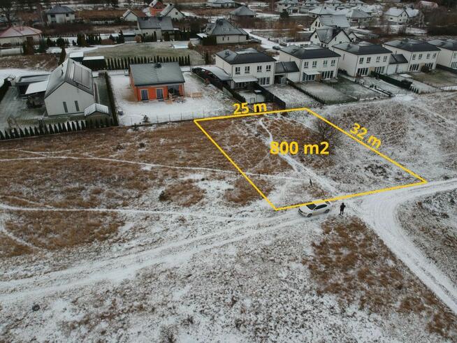 Legionowo działka 800 m² pod dom/bliźniak, MN1