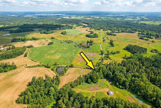 Działka 3000 m² z WZ przy lesie Jelonek, Mazury