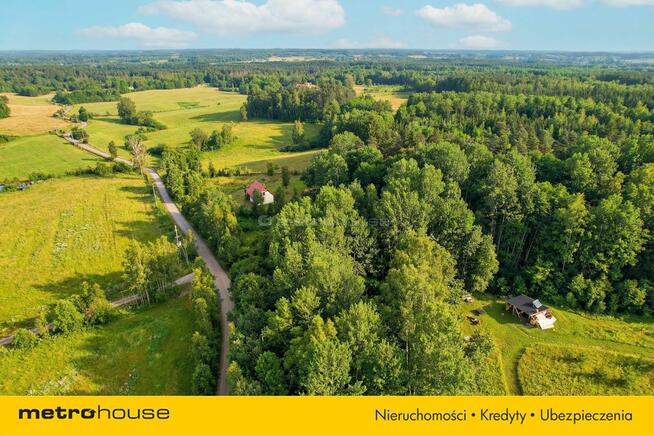 Działka 3000 m² z WZ przy lesie Jelonek, Mazury