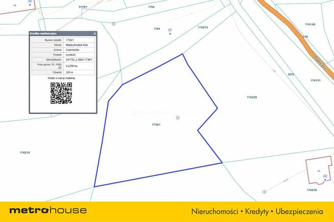 Działka pod zabudowę jednorodzinną w górach.