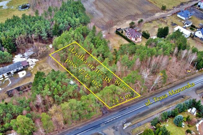 Kadzidło: działka przy ul. Trasa Mazurska