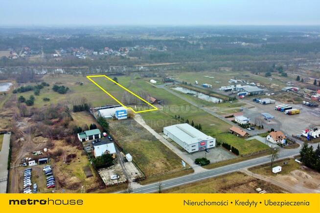 Działka usługowo-przemysłowa nad Narwią