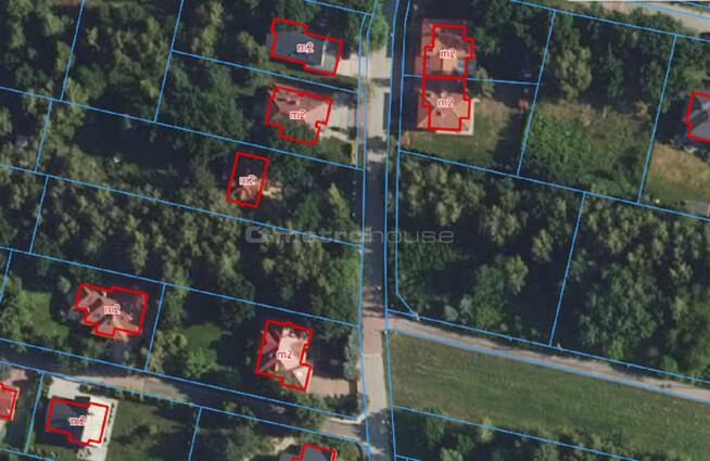 Idealna działka Komorów, 1900 m², MPZP,media,WKD