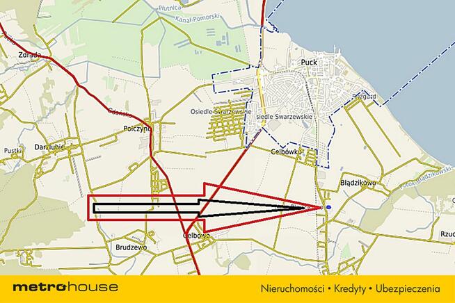 DZIAŁKA WARUNKAMI ZABUDOWY NIEDALEKO MORZA