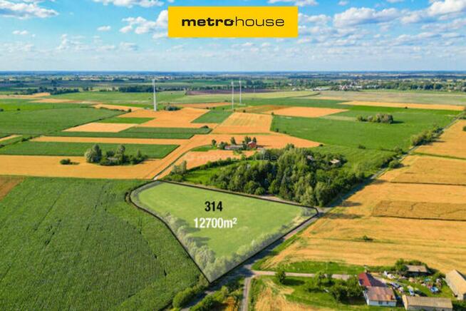 Działka 1,27 ha Wola Miedniewska 4 km od CPK,