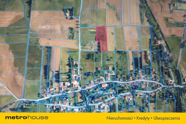 Działka 8300m2 z mediami - Franknowo k. Jezioran