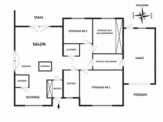 PARTEROWY DOM PREMIUM w sypialni Bielska-Białej.
