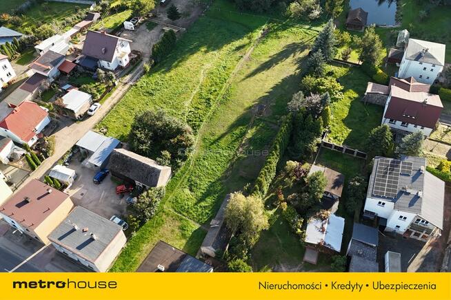 działka + 1/2 domu w centrum Rybna