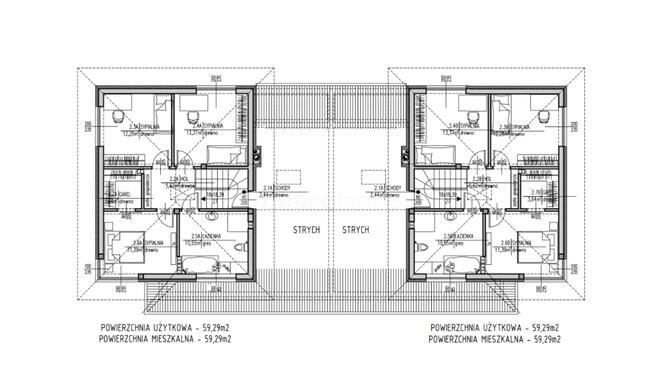 Nowoczesny bliźniak w Skrzeszewie (150 m²)