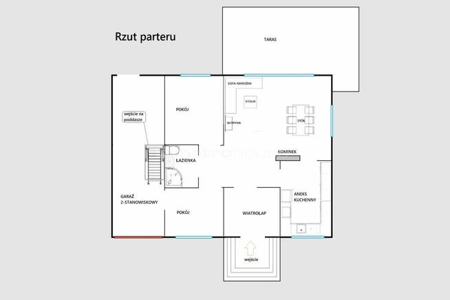 Nowoczesny dom z działką 20 arów - Wołowice
