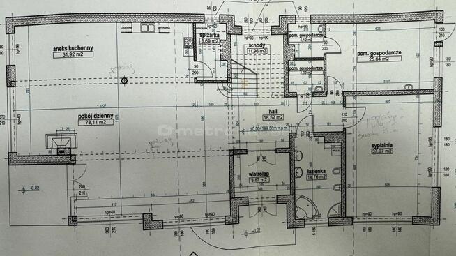PABIANICE-dom 380 m2,stan surowy, działka 1088m2.