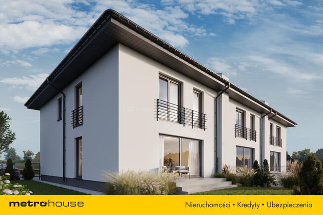 Piękny nowy dom 4 pokoje z garażem koło Tłuszcza