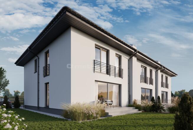 Piękny nowy dom 4 pokoje z garażem koło Tłuszcza