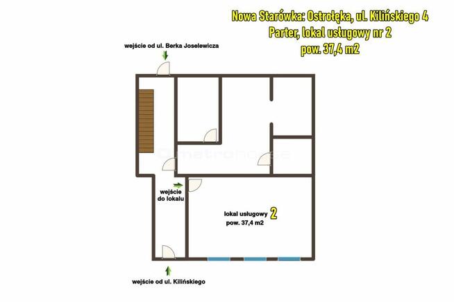 Nowa Starówka: lokal usługowy na parterze