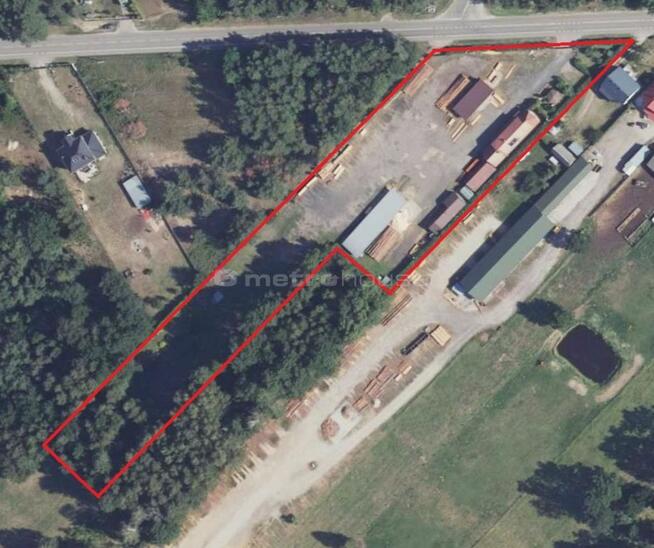 Czynny tartak z pełnym wyposażeniem