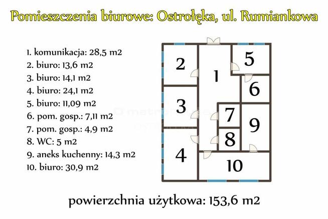 Nieruchomość usługowa z biurami i magazynem