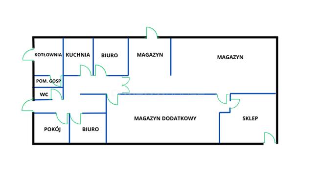 Lokal 358m² Namysłów–usługowo-handlowy na sprzedaż