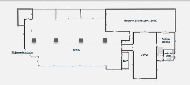 Lokal z własnym parkingiem - centrum!