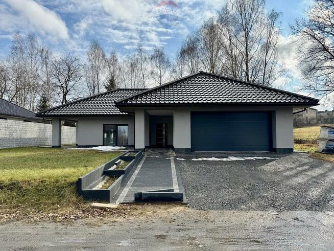 Nowy piękny dom parterowy obok Jeziora Rybnickiego