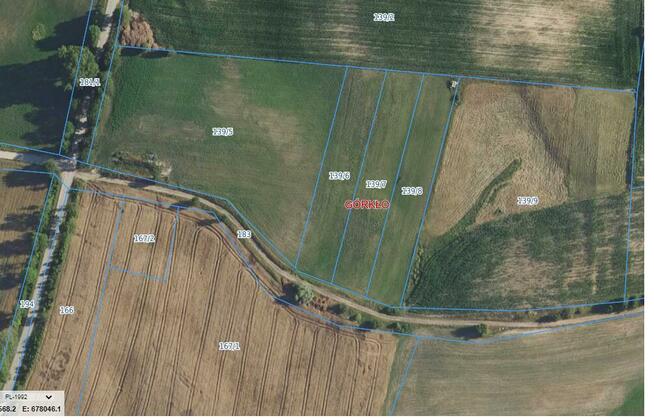 Działka rolna Górkło gm. Mikołajki