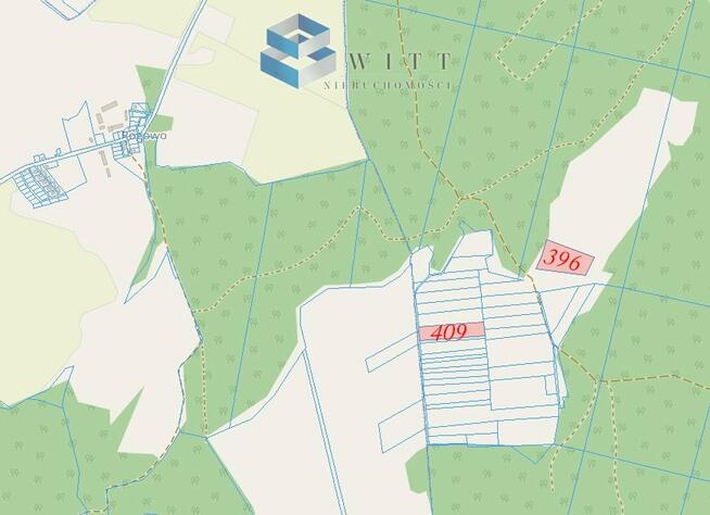 Działka rolna Liwa gm. Miłomłyn