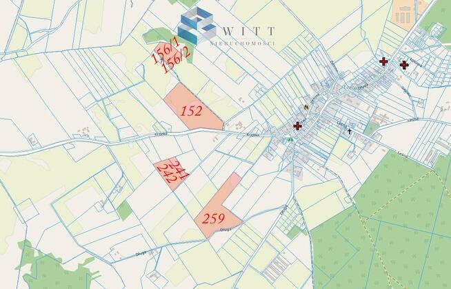 Działka rolna Liwa gm. Miłomłyn