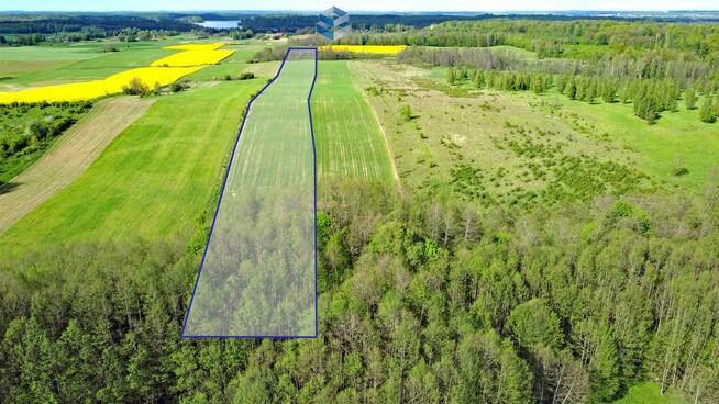 Działka rolna Liksajny gm. Miłomłyn