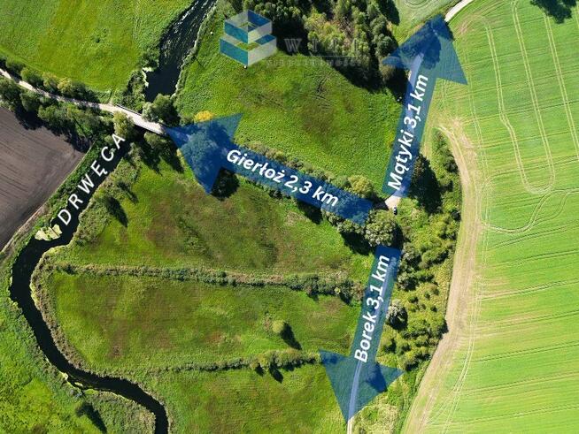 Działka rolna Lubawa Borek