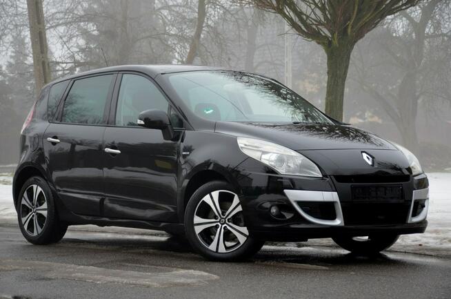 Renault Scenic Czarny 2.0i 16V 140KM BOSE Panorama Serwis Navi Skóra Bi Xenon Kamera