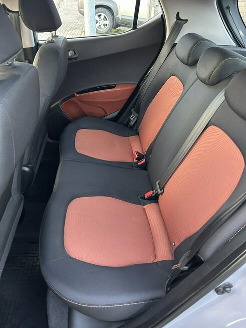 Hyundai i10 1,2 /LEDY/Alufelgi/Podgrzewana kierownica+fotele/Zestaw głośnomówiący