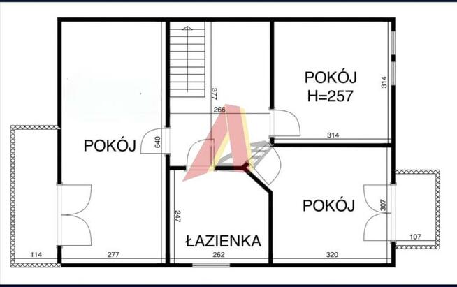 Dom Rząska gm. Zabierzów, Półkole